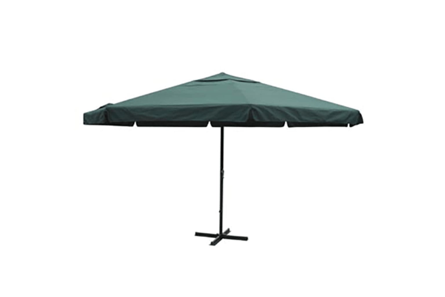 vidaXL 40302 Parasol Green Aluminium 500cm