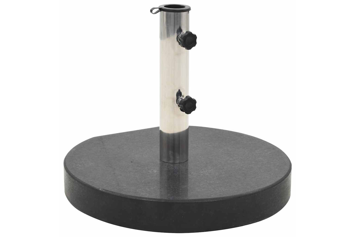 Vidaxl 45064 Parasol Base Granite 28.5 Kg Round Black