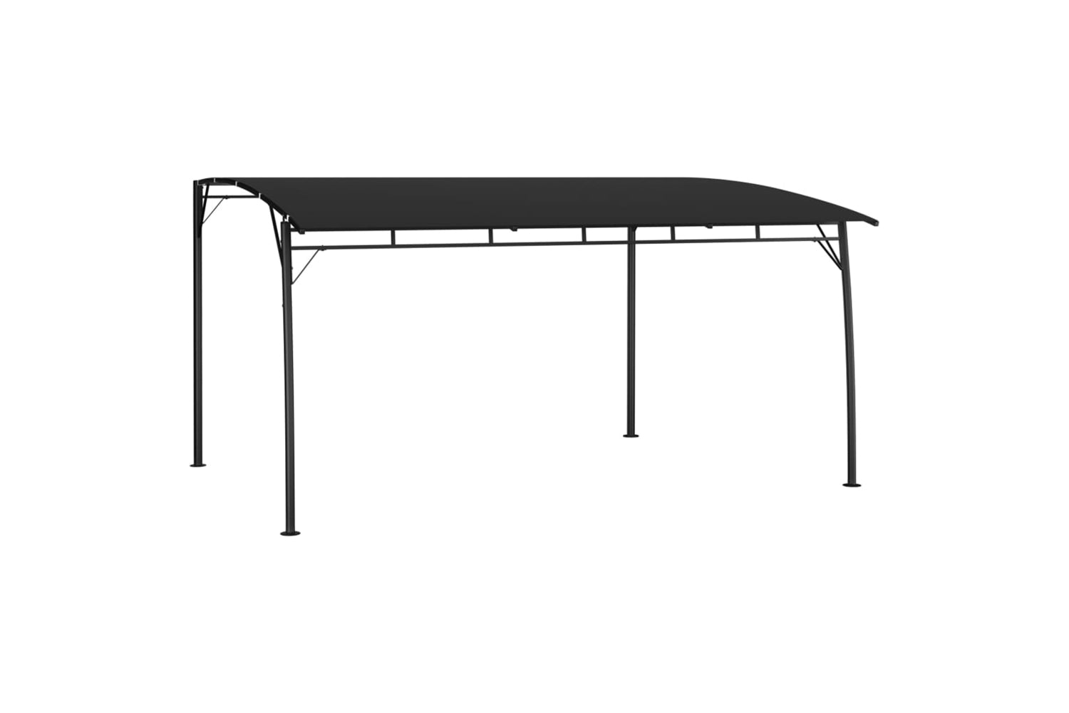 Vidaxl 47979 Garden Sunshade Awning 4x3x2.55 M Anthracite