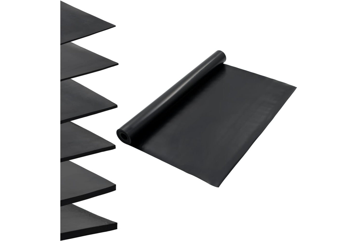 vidaXL 143958 Floor Mat Anti-slip Rubber 1.2x5 M 2mm Smooth-2