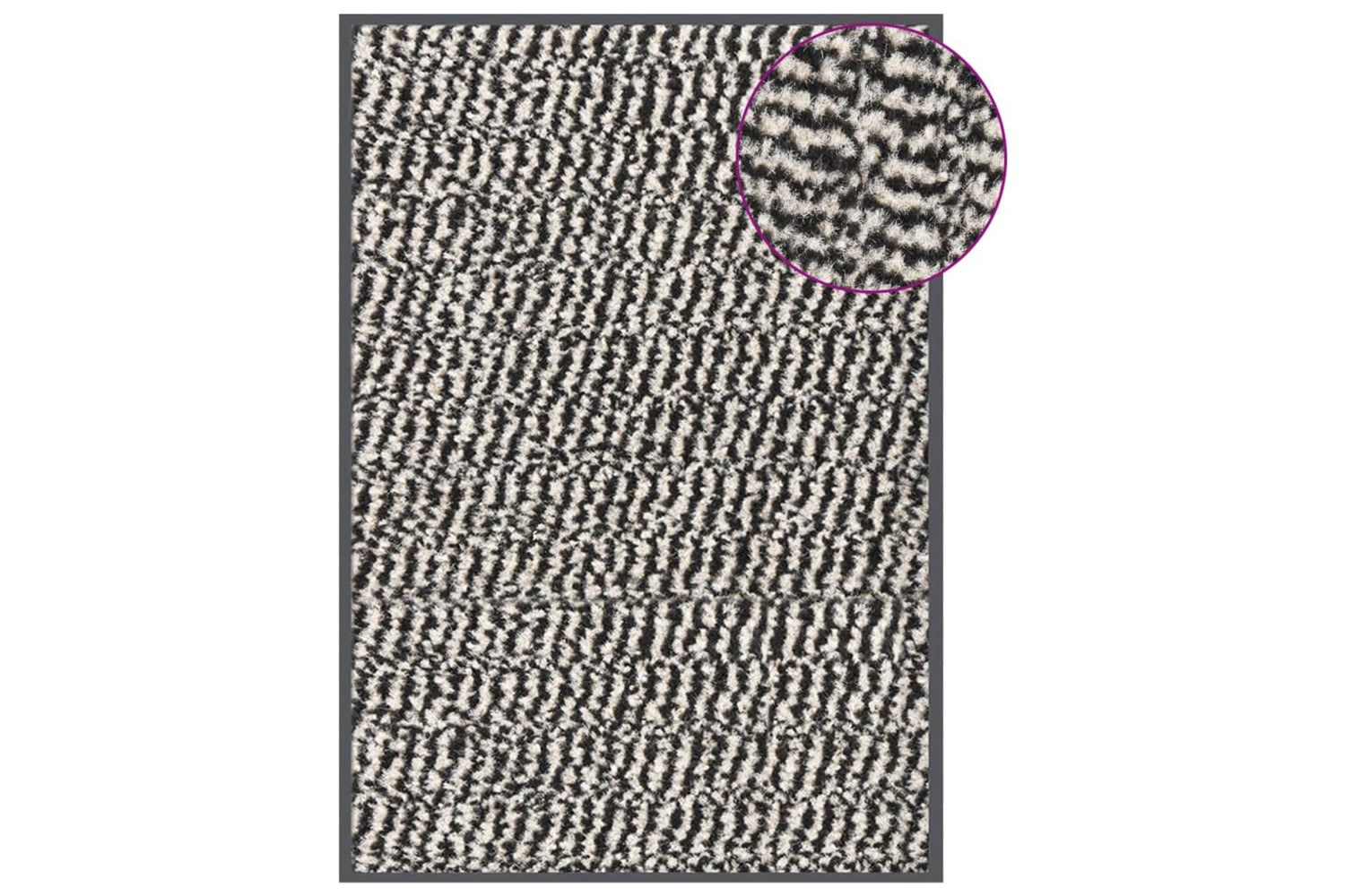 vidaXL 326943 Doormat Tufted 40x60cm Light Brown