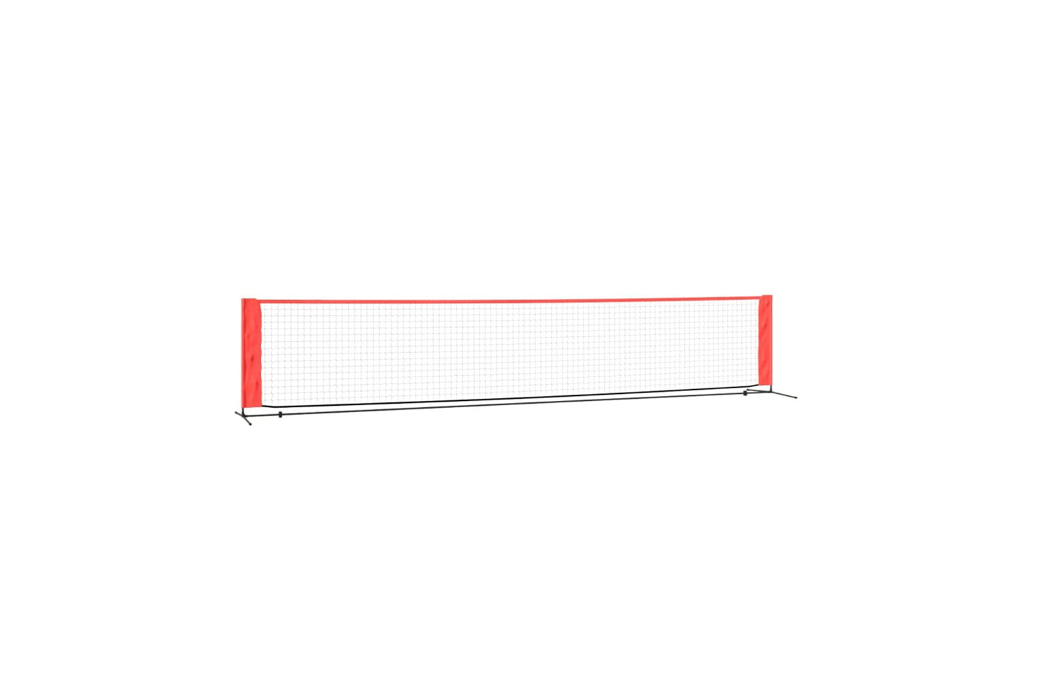vidaXL 93758 Tennis Net Black And Red 500x100x87cm Polyester-2