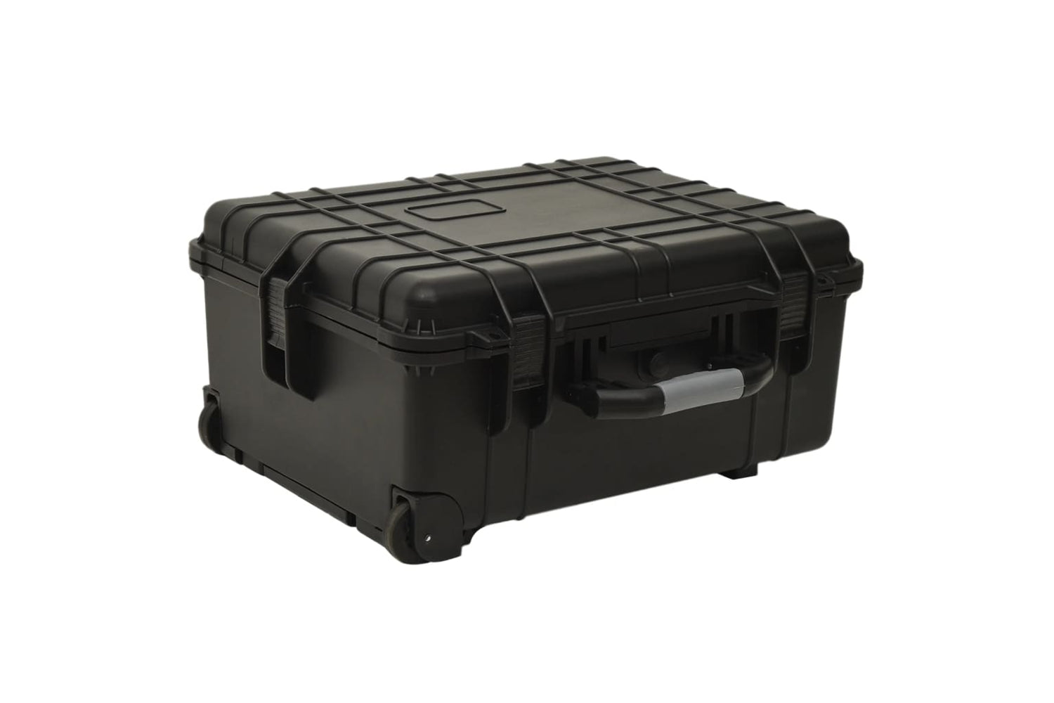 vidaXL 51797 Wheeled Flight Case Black 58x45x27cm Pp