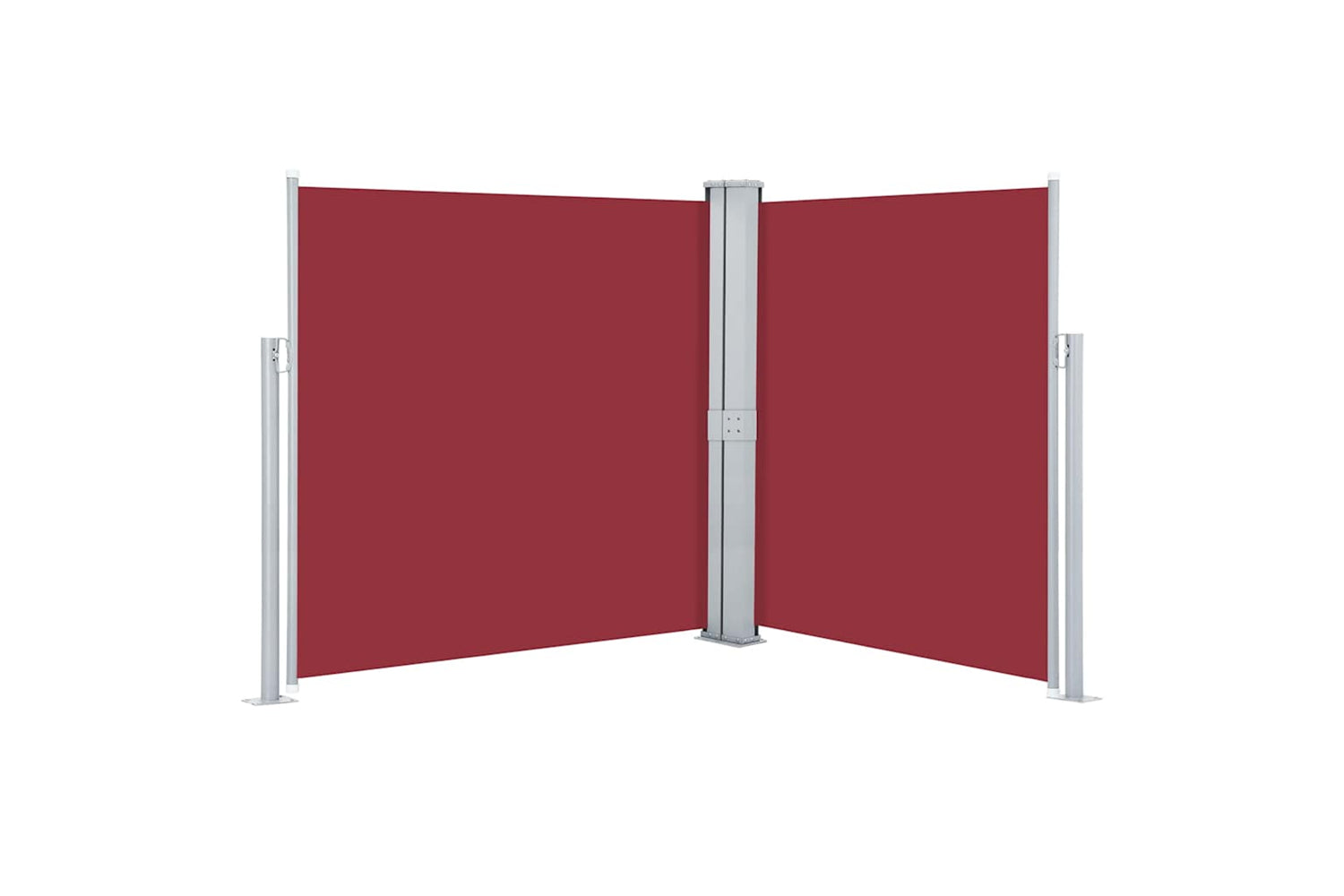 vidaXL 48471 Retractable Side Awning 170x600cm Red