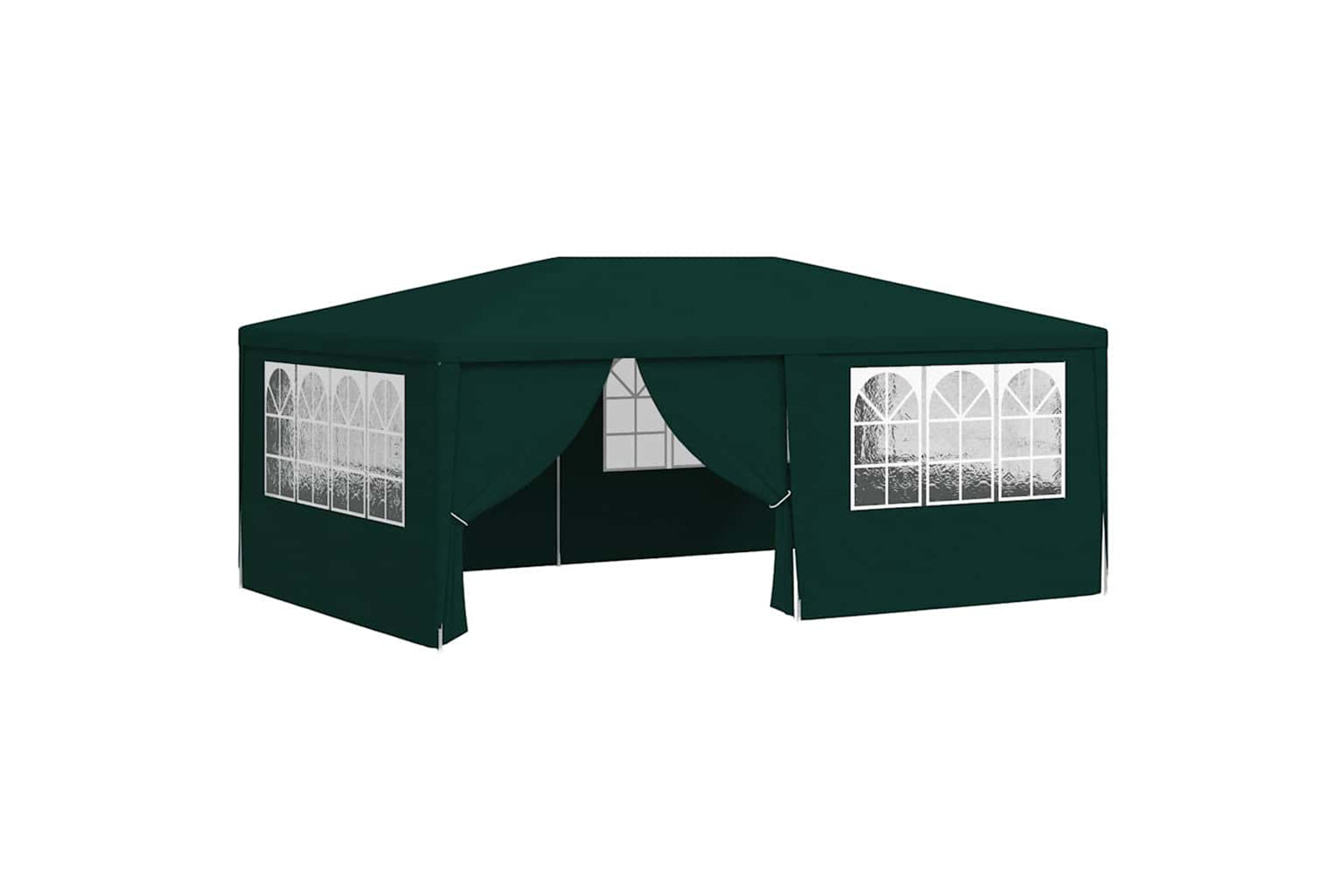Vidaxl 48538 Professional Party Tent With Side Walls 4x6 M Green 90 G/m?