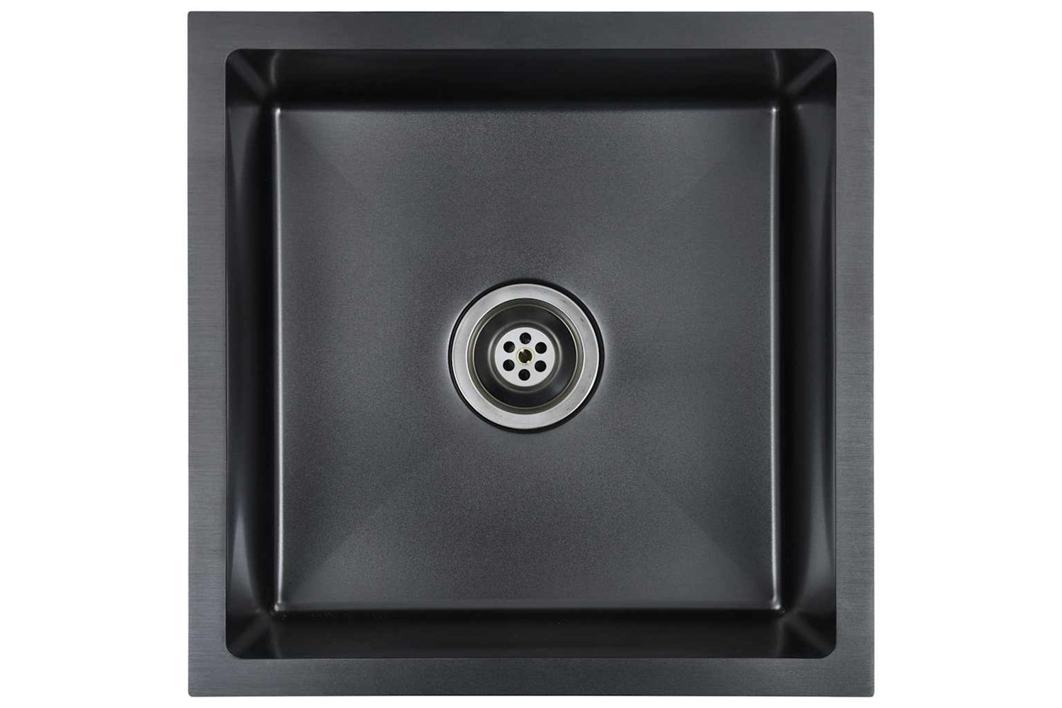 Vidaxl 145083 Handmade Kitchen Sink Black Stainless Steel