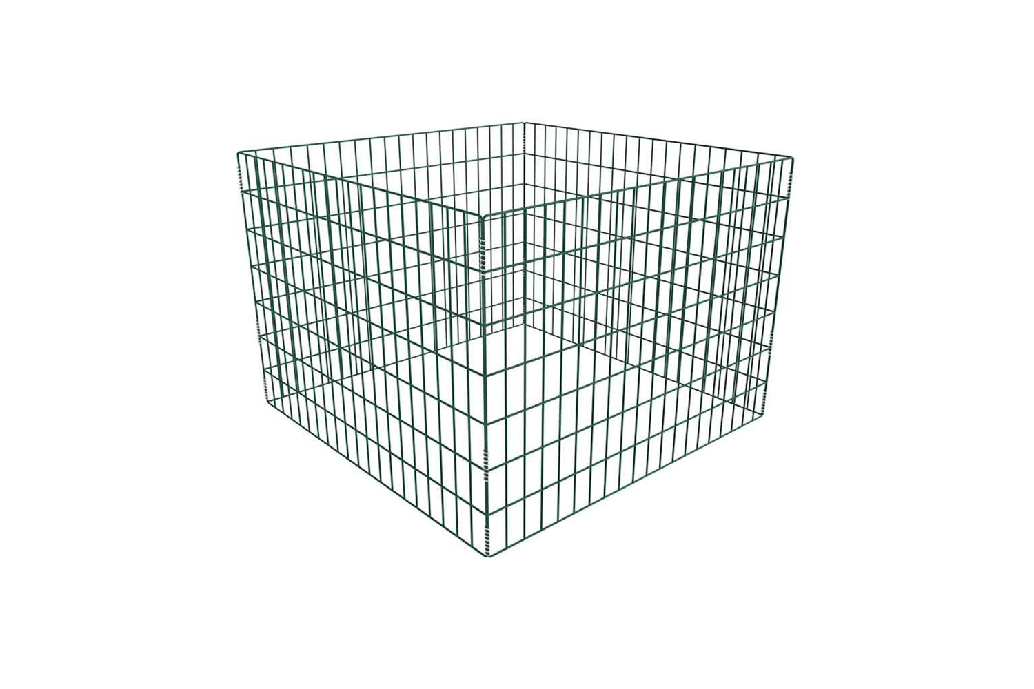 vidaXL 141206 Square Mesh Garden Composter 100 X 100 X 70cm
