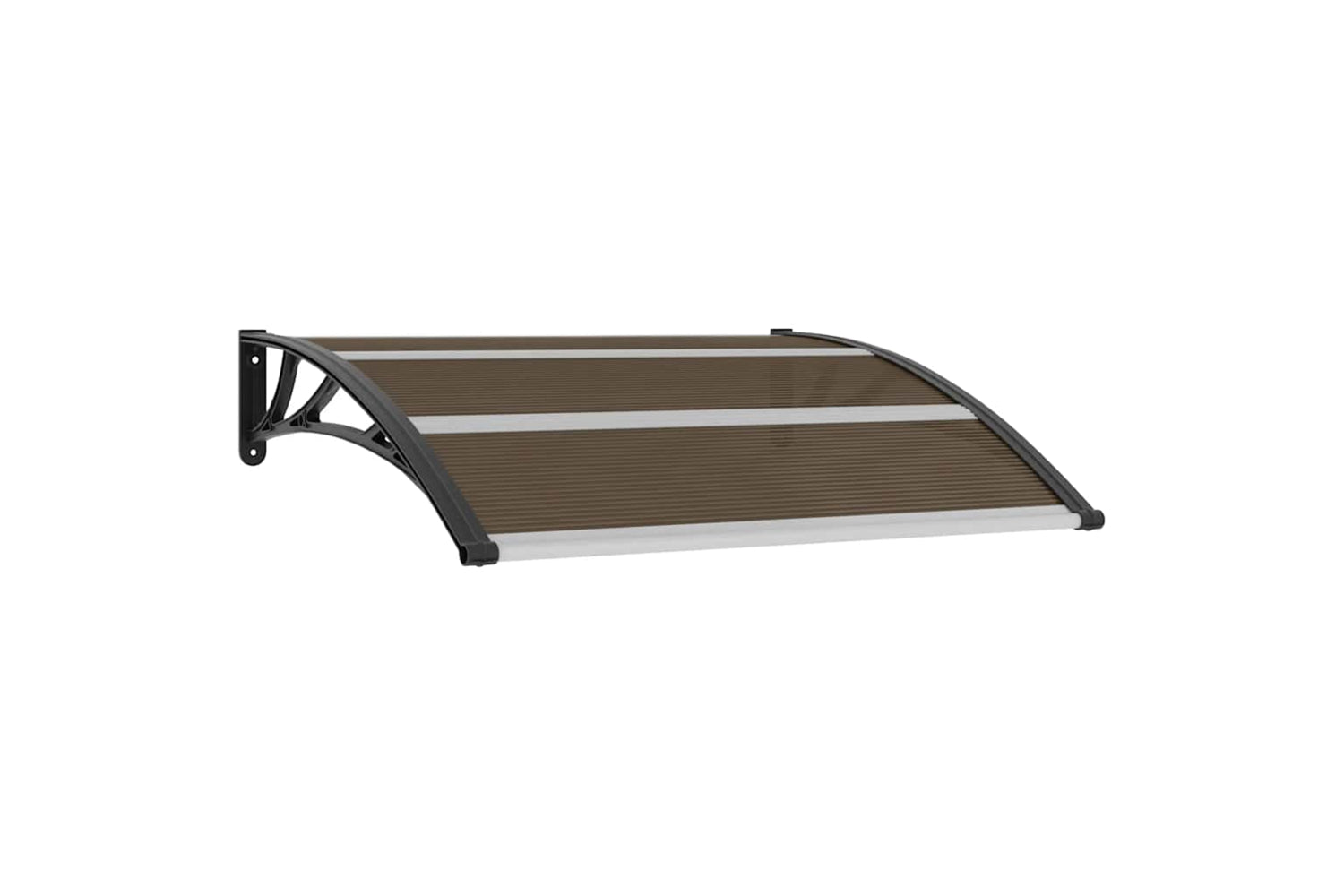 vidaXL 45633 Door Canopy Black 120x100cm Pc