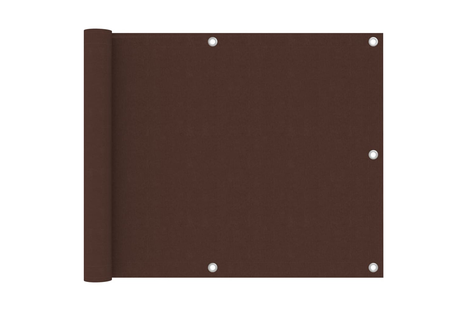 vidaXL 135068 Balcony Screen Brown 75x300cm Oxford Fabric