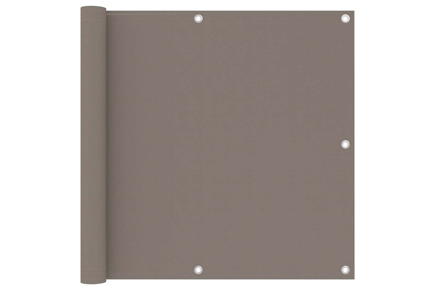 vidaXL 134988 Balcony Screen Taupe 90x300cm Oxford Fabric