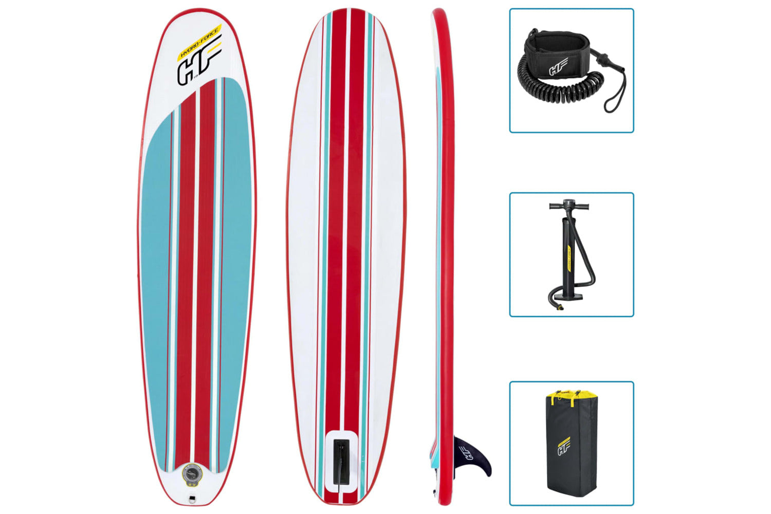 Bestway 92918 Hydro-force Compact Surf 8 Inflatable Sup 243x-2