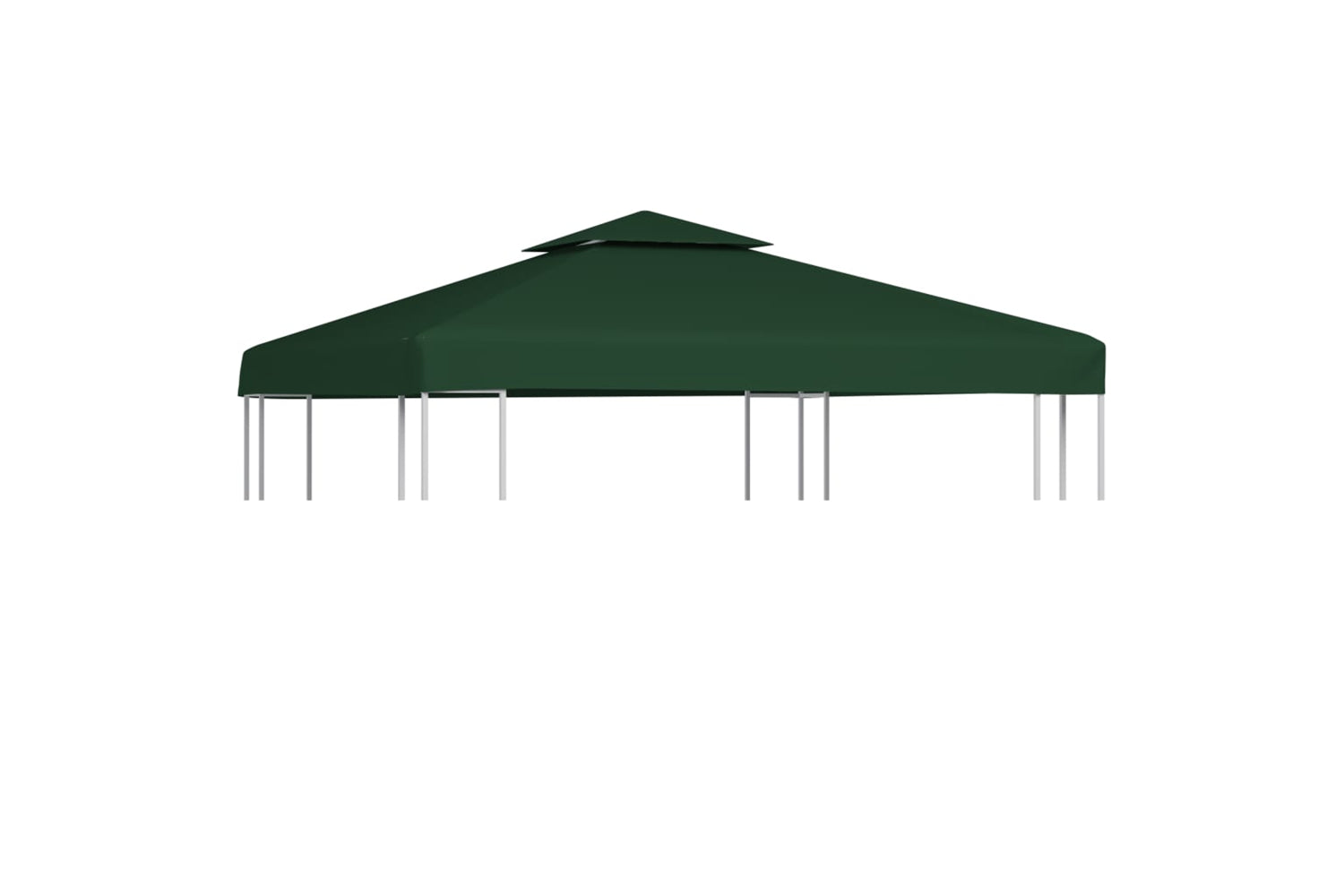 Vidaxl Gazebo Cover Canopy Replacement 310 G / Mâ² Green 3 X 3 M
