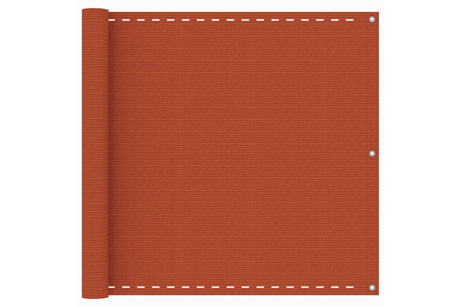 vidaXL 311021 Balcony Screen Orange 90x400cm Hdpe