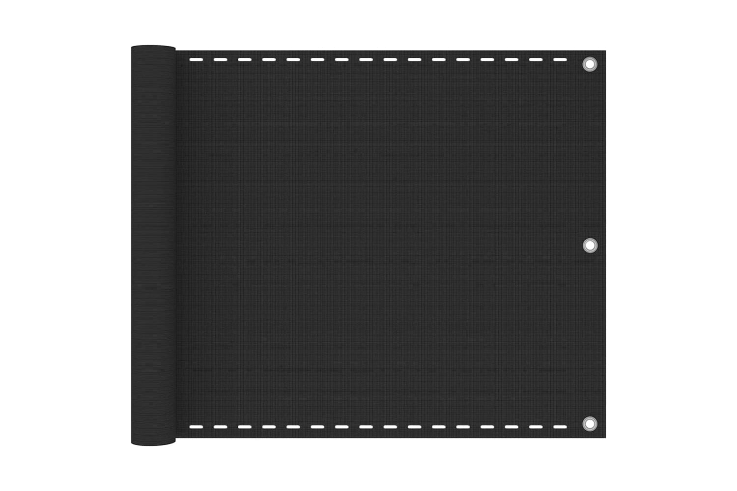 vidaXL 310838 Balcony Screen Hdpe 75x500cm Anthracite