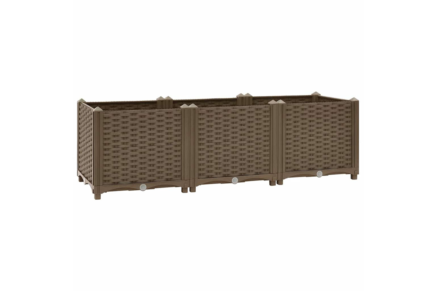 vidaXL Raised Bed 120x40x38cm Polypropylene