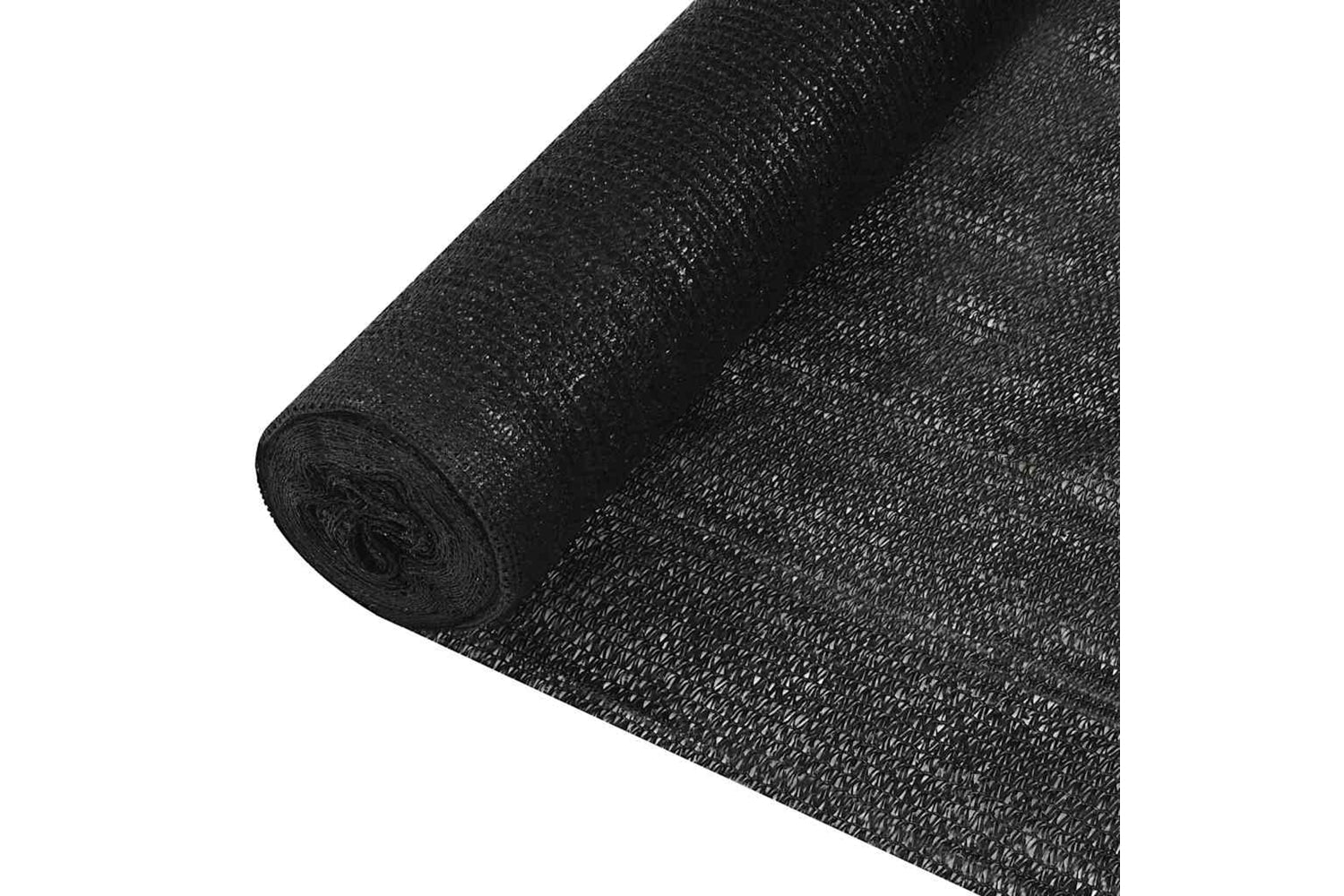 Vidaxl 149356 Privacy Net Black 1.2x10 M Hdpe 195 G/mâ²