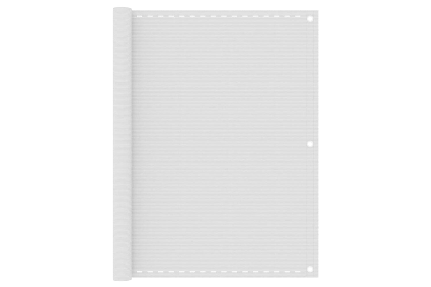 vidaXL 310869 Balcony Screen White 120x400cm Hdpe