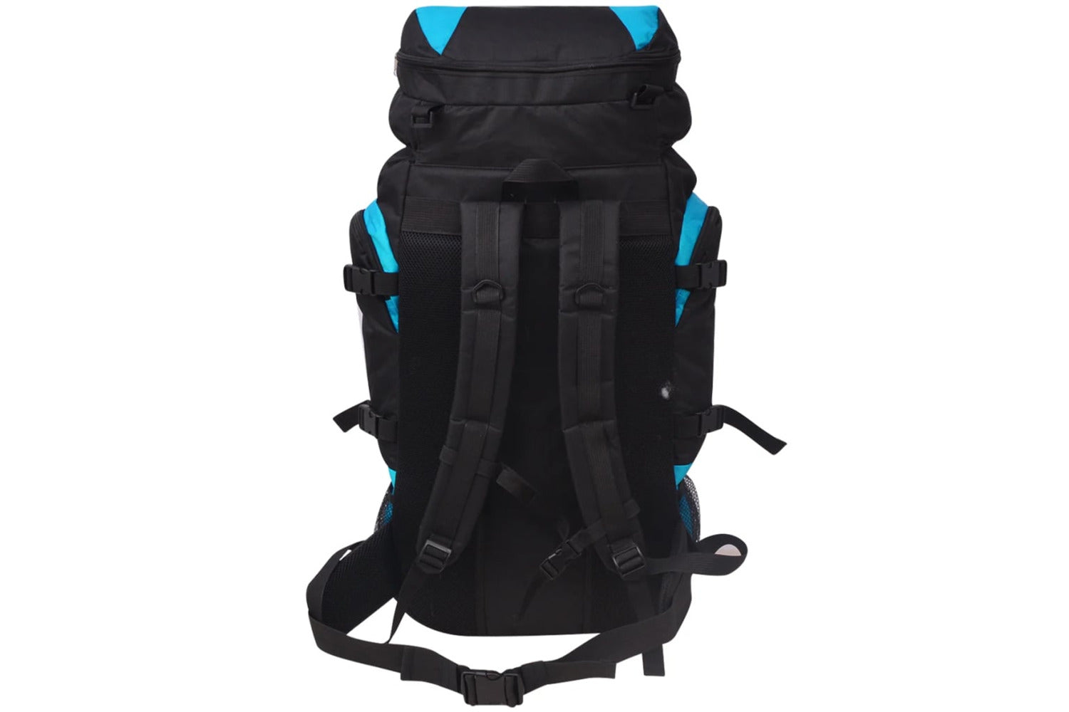 Vidaxl 91105 Hiking Backpack Xxl 75 L Black And Blue-4