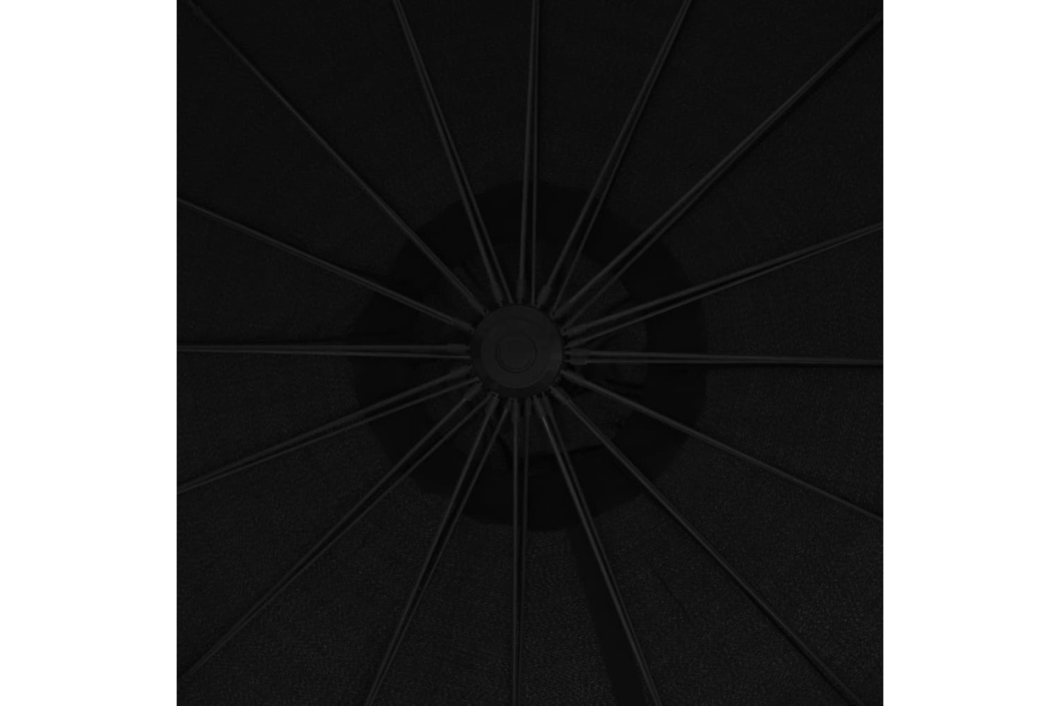 Vidaxl 47226 Hanging Parasol Black 3 M Aluminium Pole-8