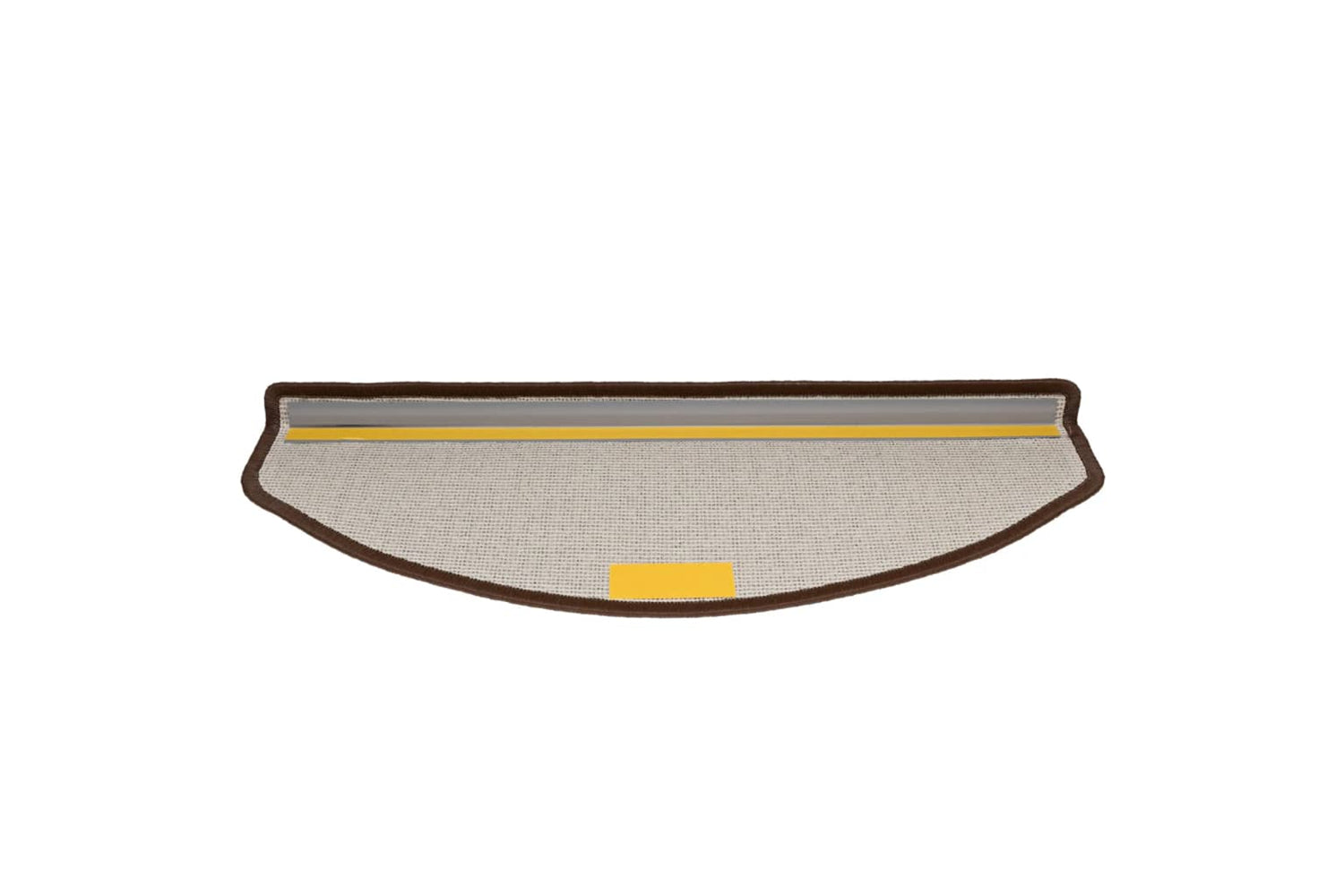 vidaXL 133888 Carpet Stair Treads 15 Pcs Coffee Brown 65x24x4cm-4