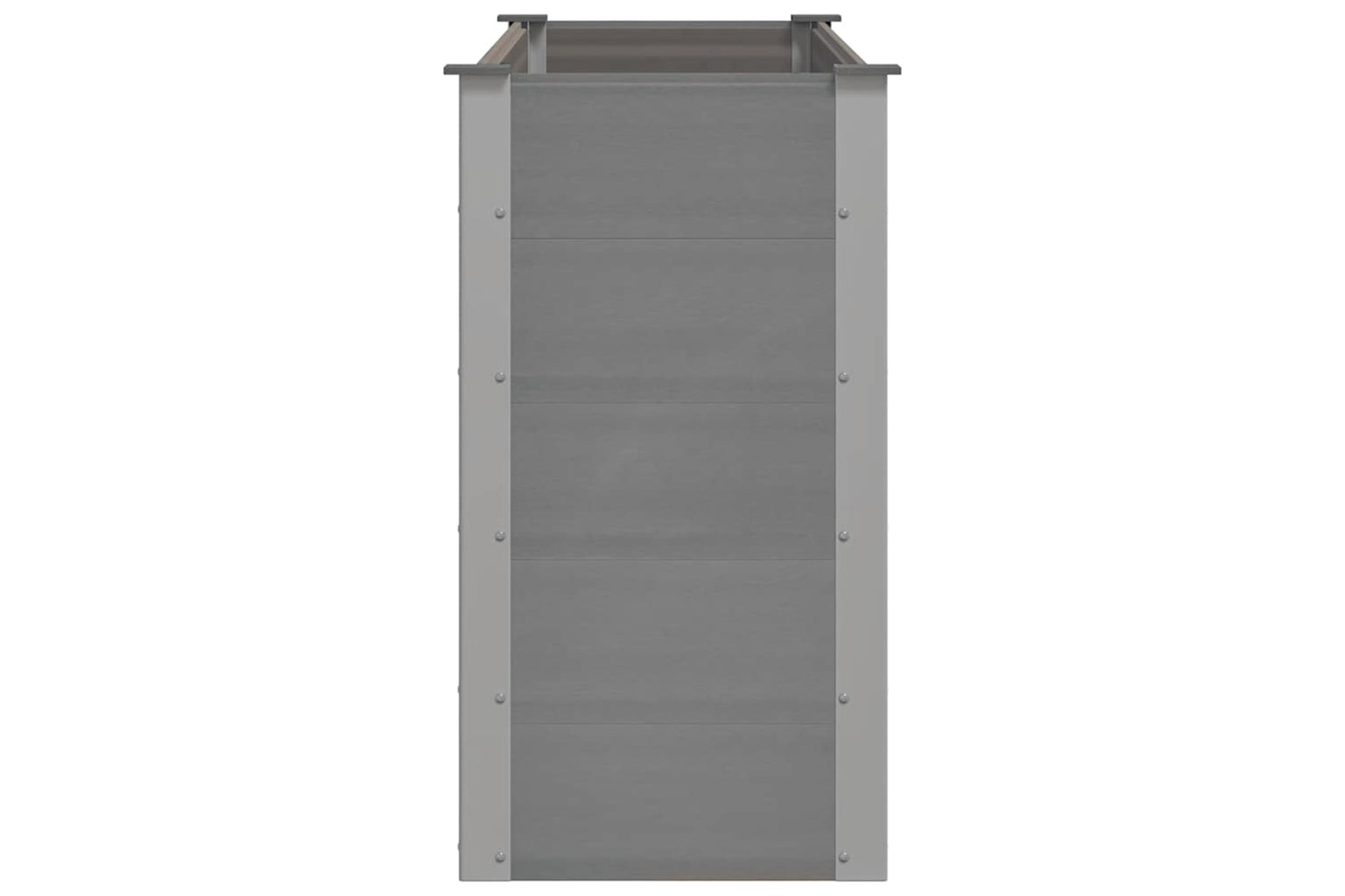 vidaXL 43608 Garden Raised Bed Wpc 150x50x91cm Grey-3
