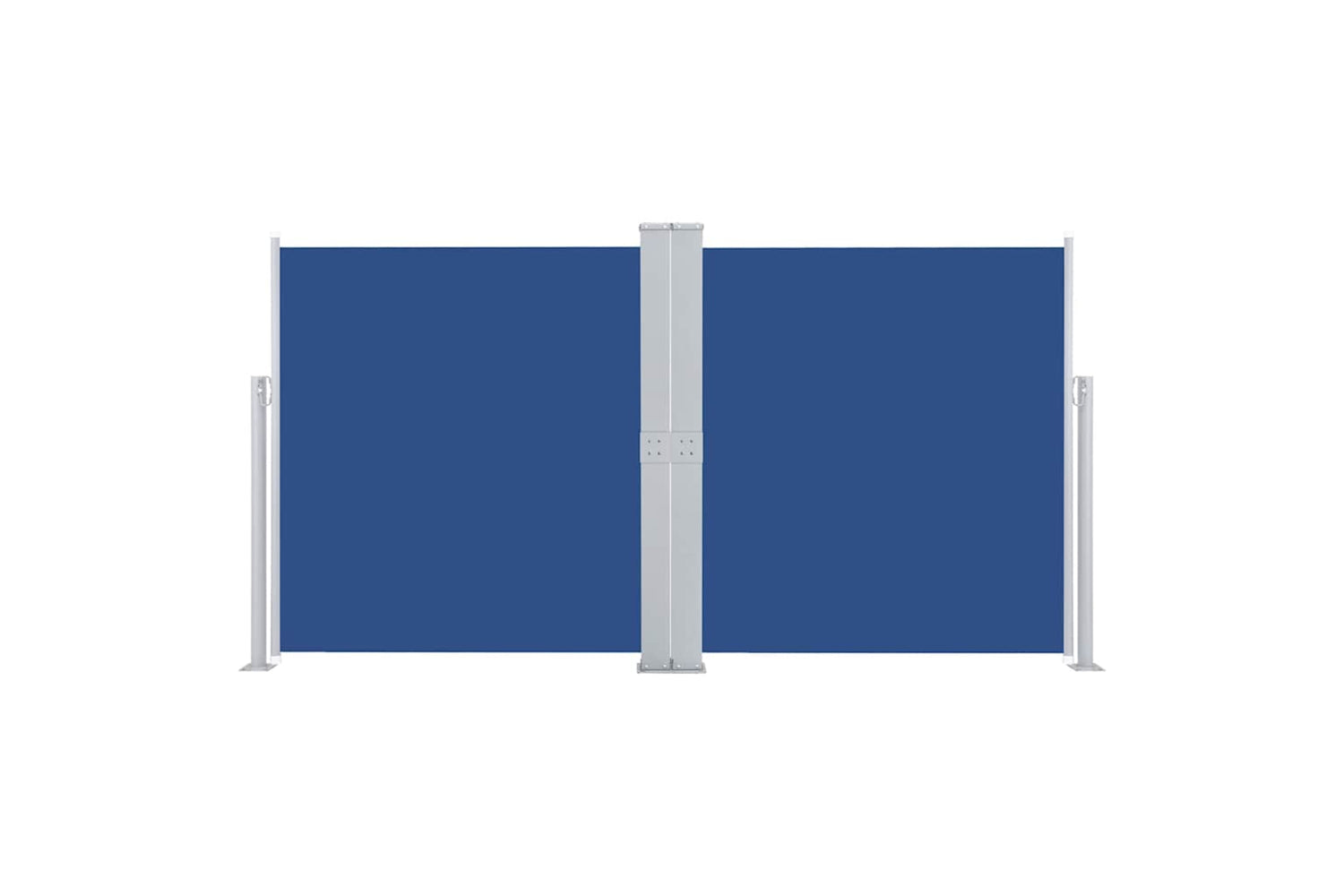 vidaXL 48458 Retractable Side Awning Blue 140x600cm-2
