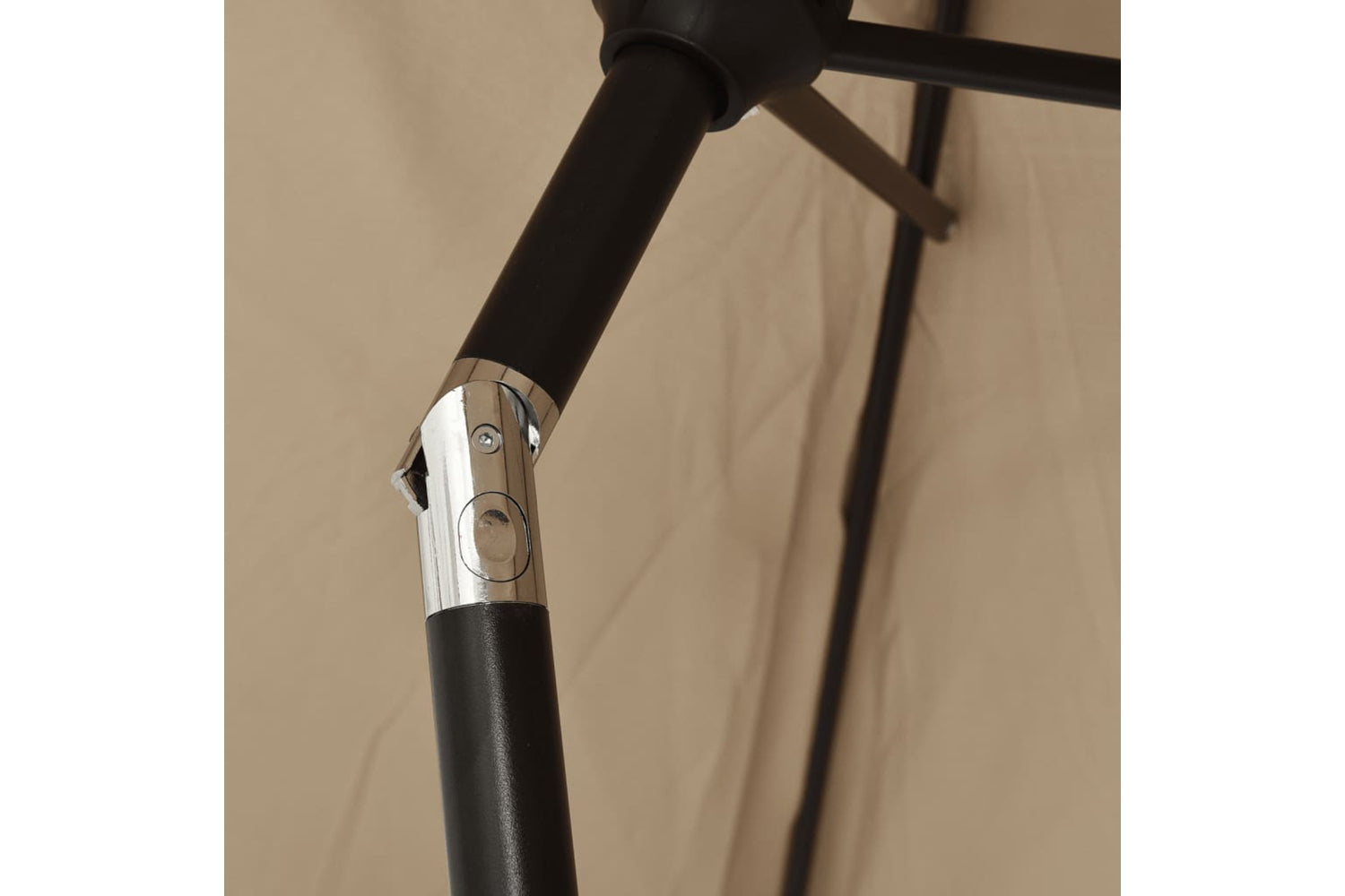 vidaXL 47207 Parasol Taupe 200x211cm Aluminium-5