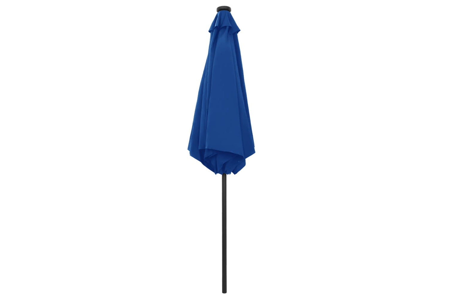 Vidaxl 47359 Parasol With Led Lights And Aluminium Pole 270 Cm Azure Blue-4