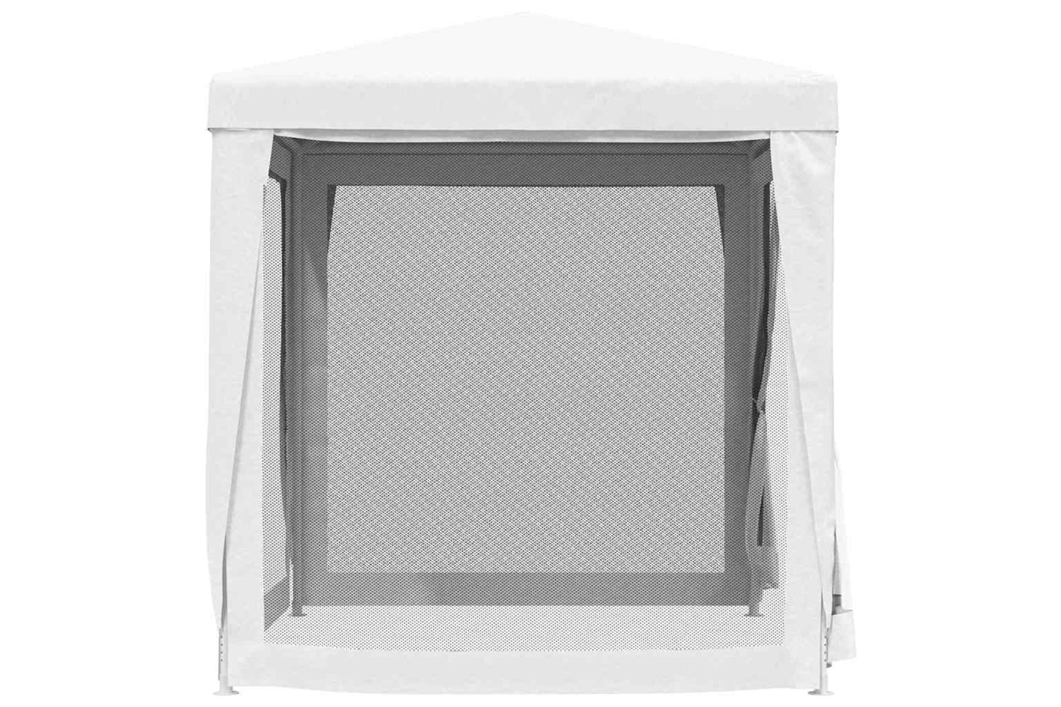 Vidaxl 48520 Party Tent With 4 Mesh Sidewalls 2x2 M White-4
