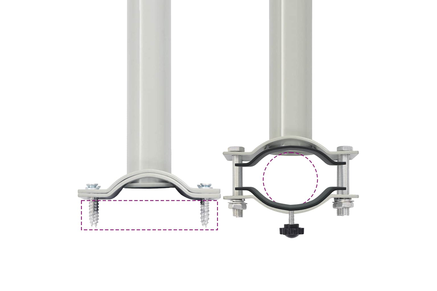 vidaXL 48359 Patio Retractable Side Awning 80x300cm Cream-7