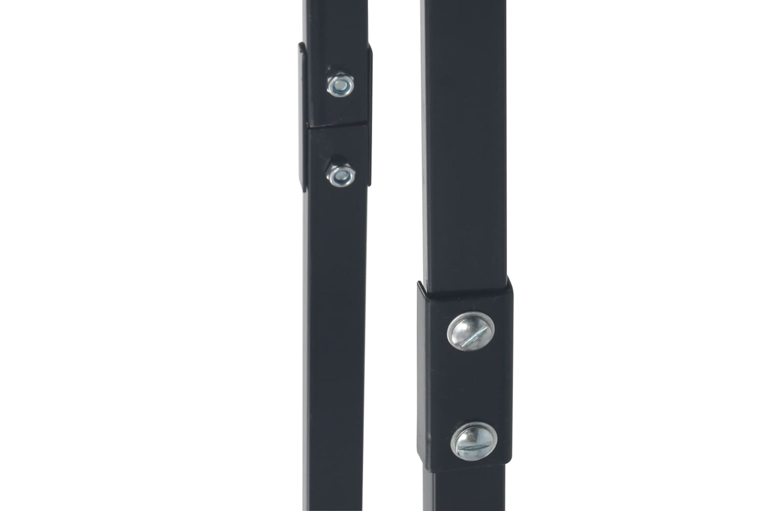 vidaXL 286288 Firewood Rack Black 100x25x100cm Steel-5