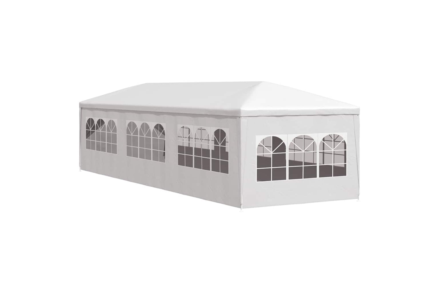Vidaxl 90338 Party Tent 3x9 M White-5