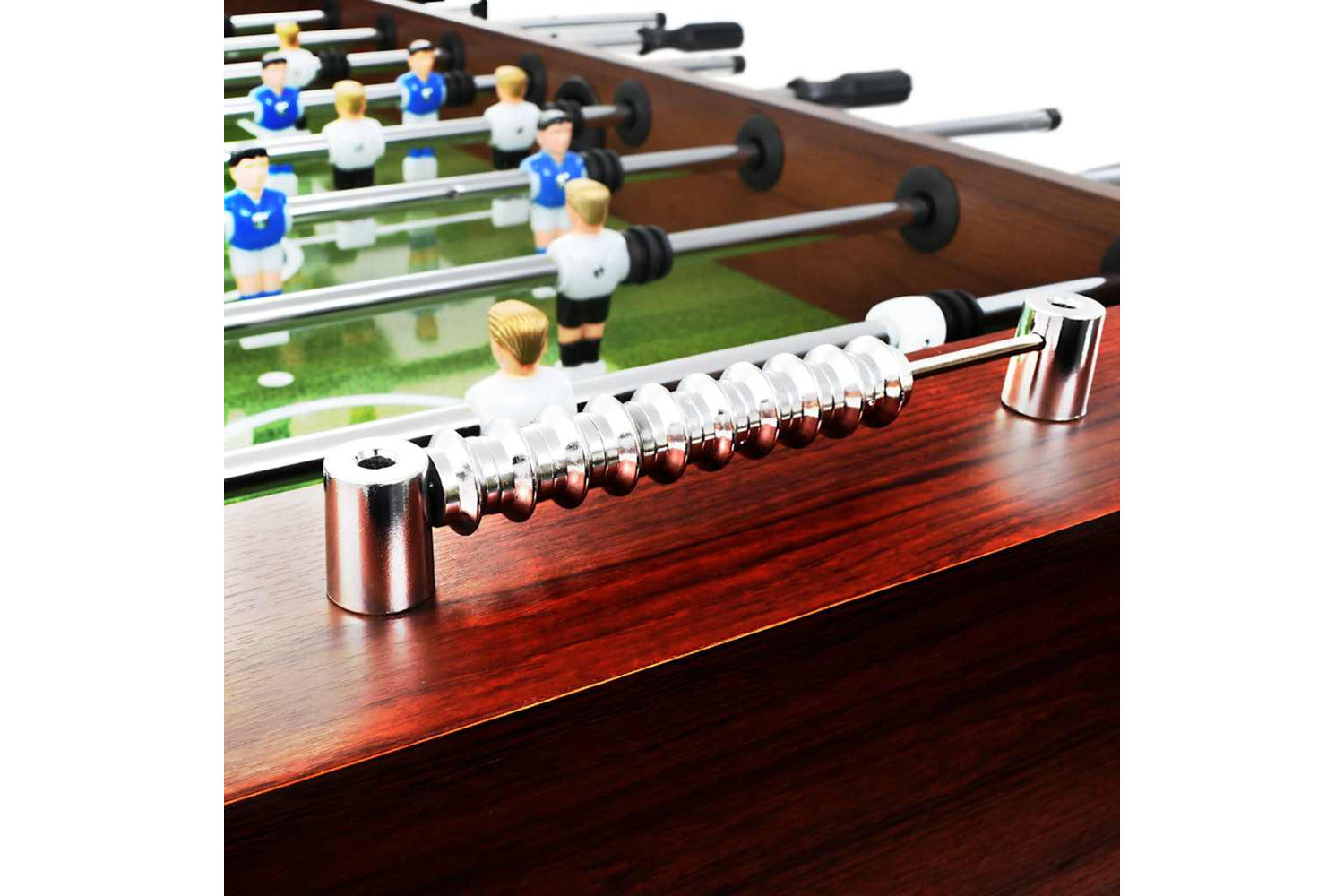 Vidaxl Football Table Steel 60 Kg 140x74.5x87.5 Cm Brown-7