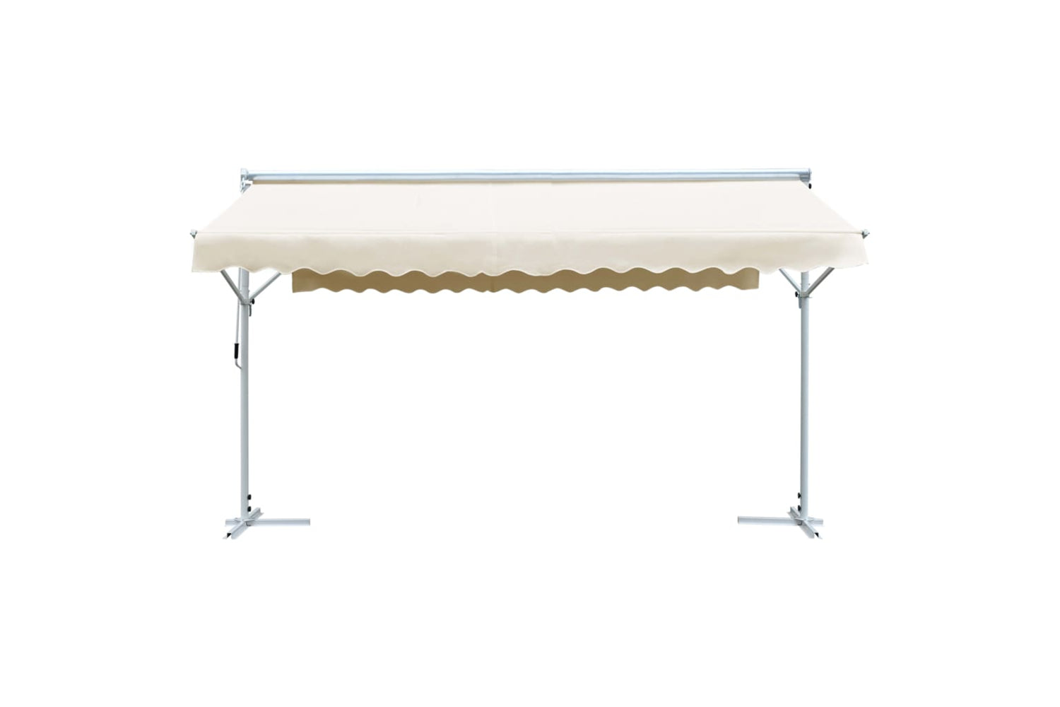 vidaXL 145883 Free Standing Awning 500x300cm Cream-2
