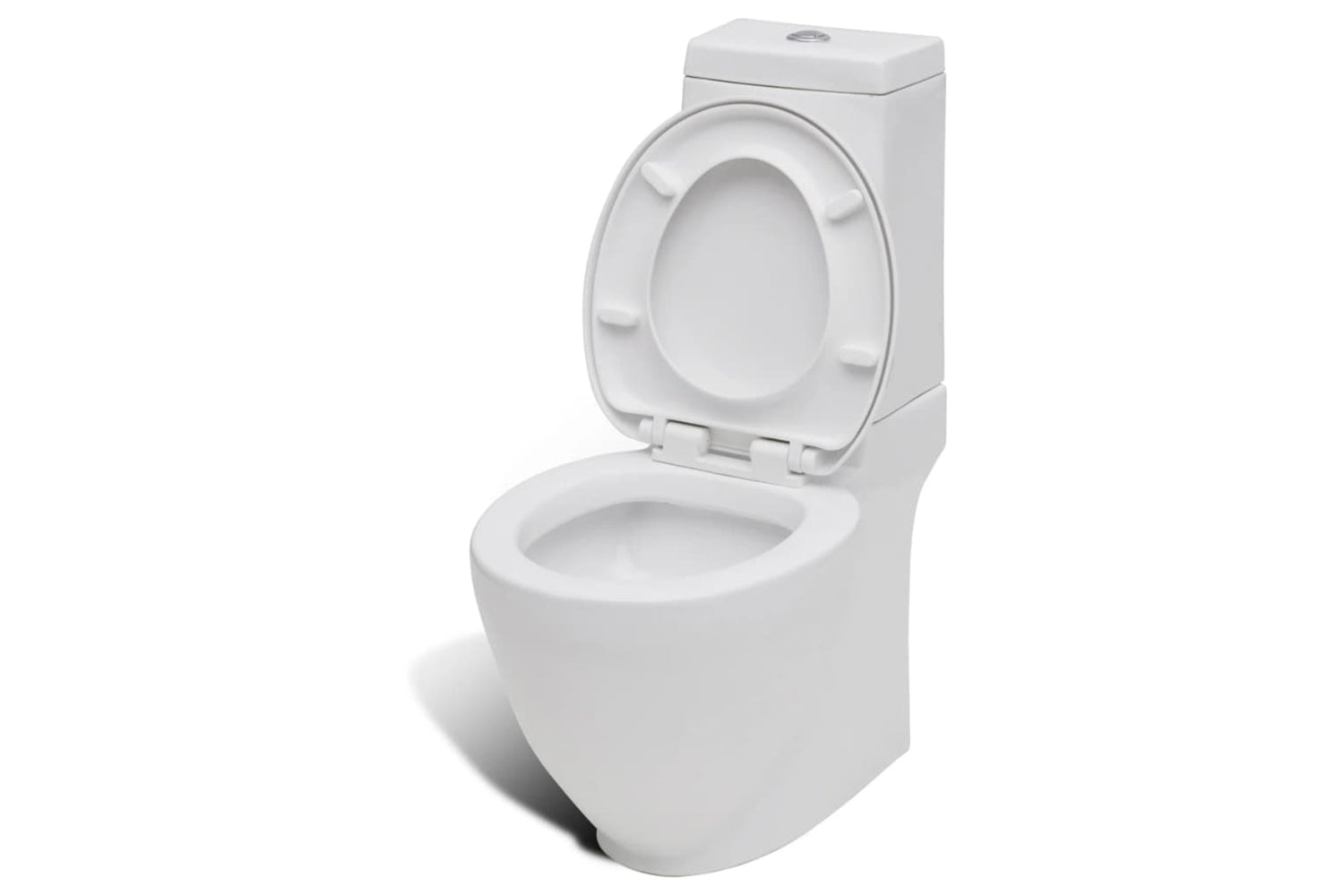 Vidaxl 270059 Stand Toilet & Bidet Set White Ceramic-5