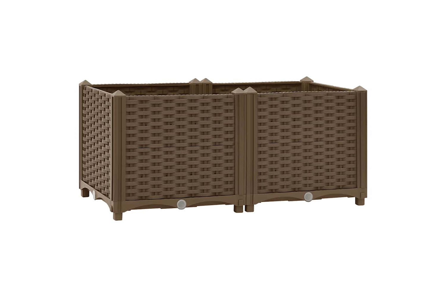vidaXL Raised Bed 80x40x38cm Polypropylene