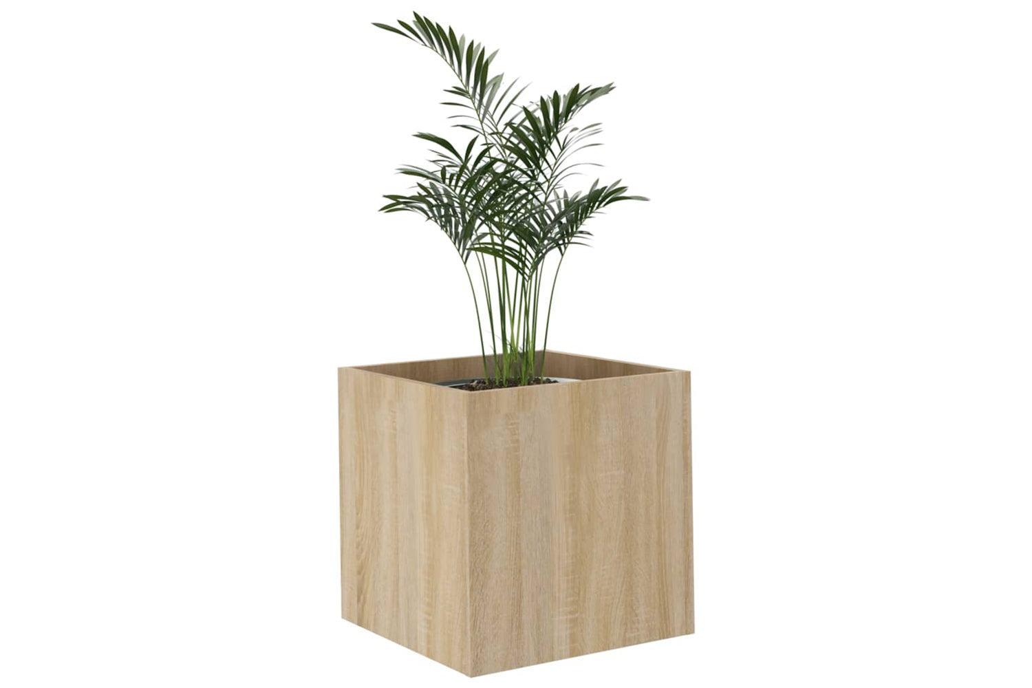 vidaXL 808795 Planter Box Sonoma Oak 40x40x40cm Engineered Wood-3