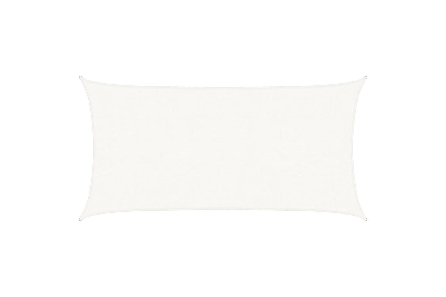 vidaXL 311245 Sunshade Sail 160 G/mÂ² White 4x7 M Hdpe