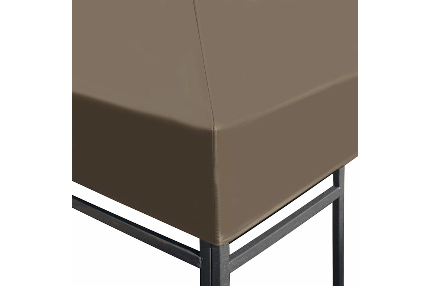 Vidaxl Gazebo Top Cover 310 G/m2 3x4 M Taupe-3