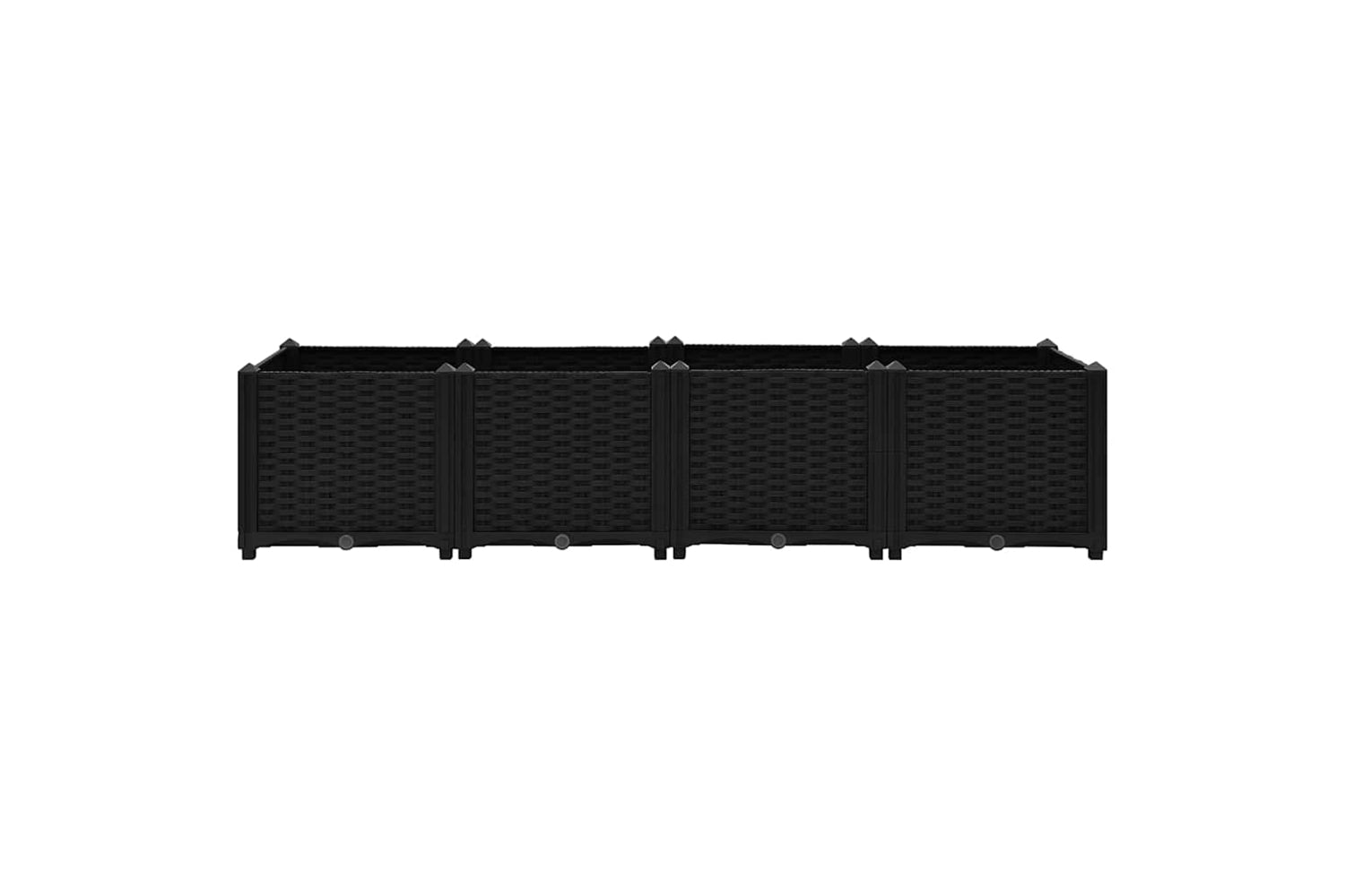 vidaXL Raised Bed 160x40x38cm Polypropylene-3