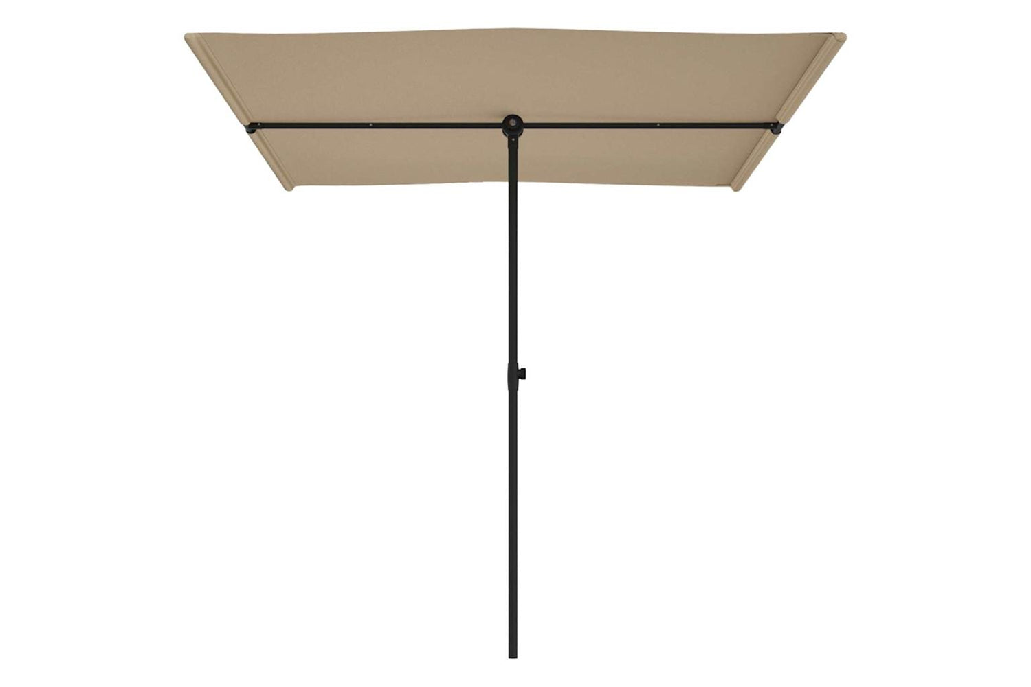 Vidaxl 47339 Outdoor Parasol With Aluminium Pole 2x1.5 M Taupe-3