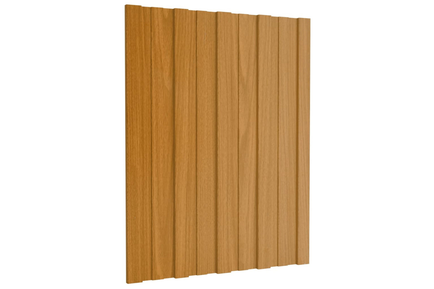 vidaXL Roof Panels 36 Pcs Galvanised Steel Light Wood 60x45cm-3
