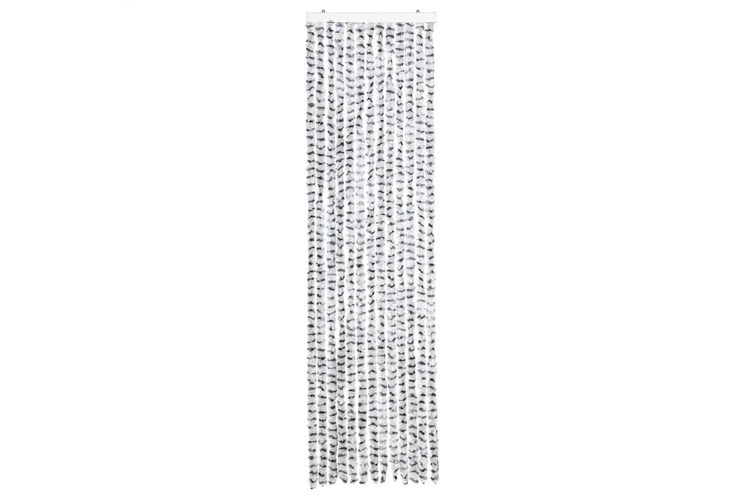 vidaXL Insect Curtain Light And Dark Grey 56x185cm Chenille-2