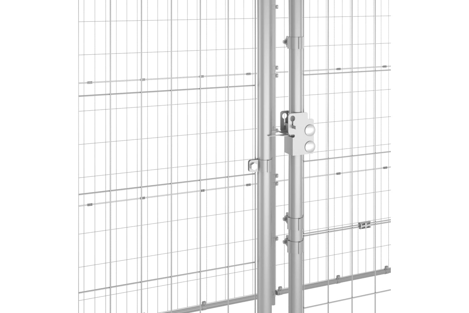 Vidaxl 3082309 Outdoor Dog Kennel Galvanised Steel 12.1 M2-5