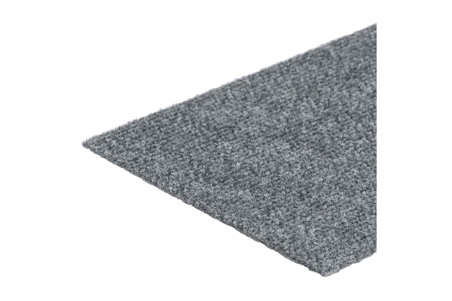 vidaXL 326927 Self-adhesive Stair Mats Rectangular 15 Pcs 76x20cm Light Grey-5