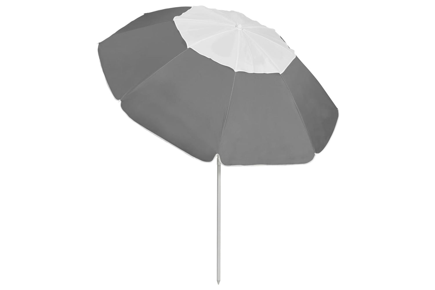 vidaXL 314718 Beach Umbrella Anthracite 300cm-3