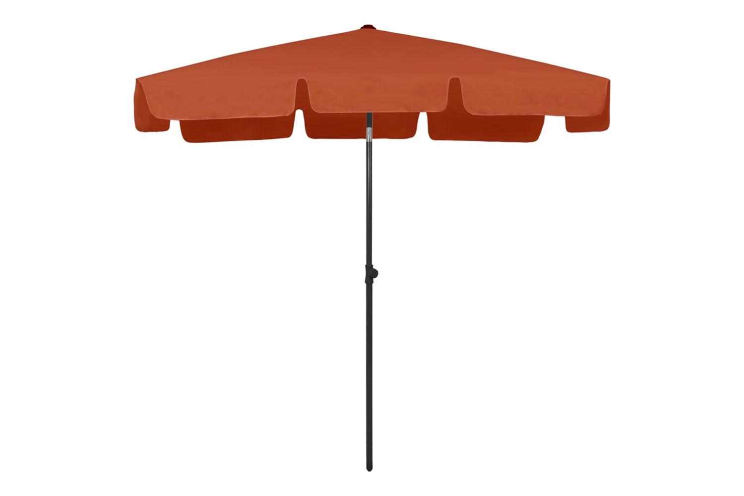 vidaXL 314732 Beach Umbrella Terracotta 200x125cm-2