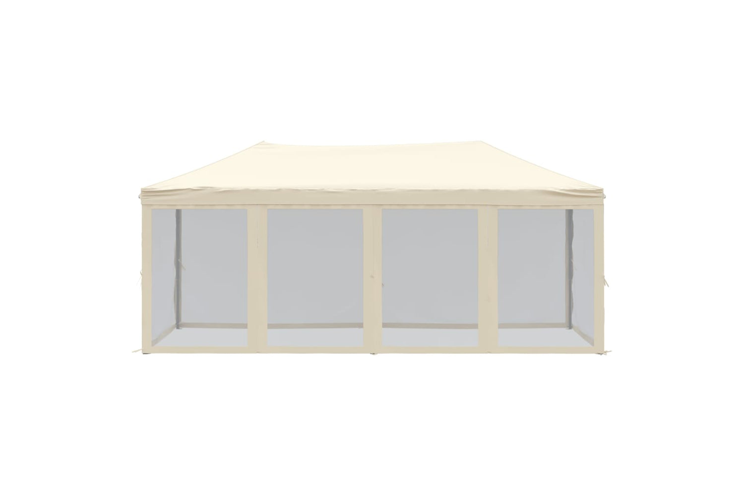 Vidaxl Folding Party Tent With Sidewalls Cream 3x6 M-2
