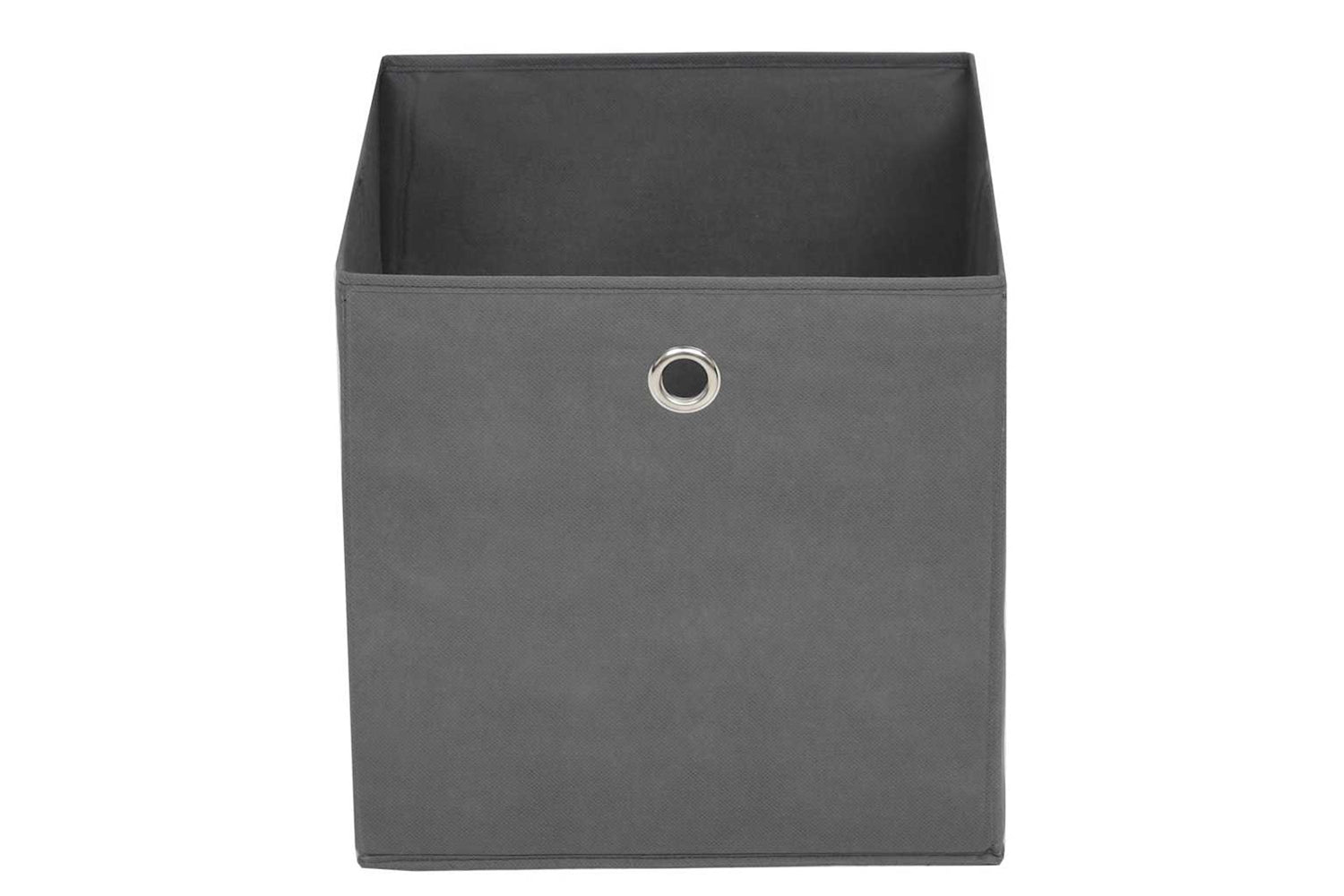 vidaXL 325191 Storage Boxes 4 Pcs Non-woven Fabric 28x28x28cm Grey-4