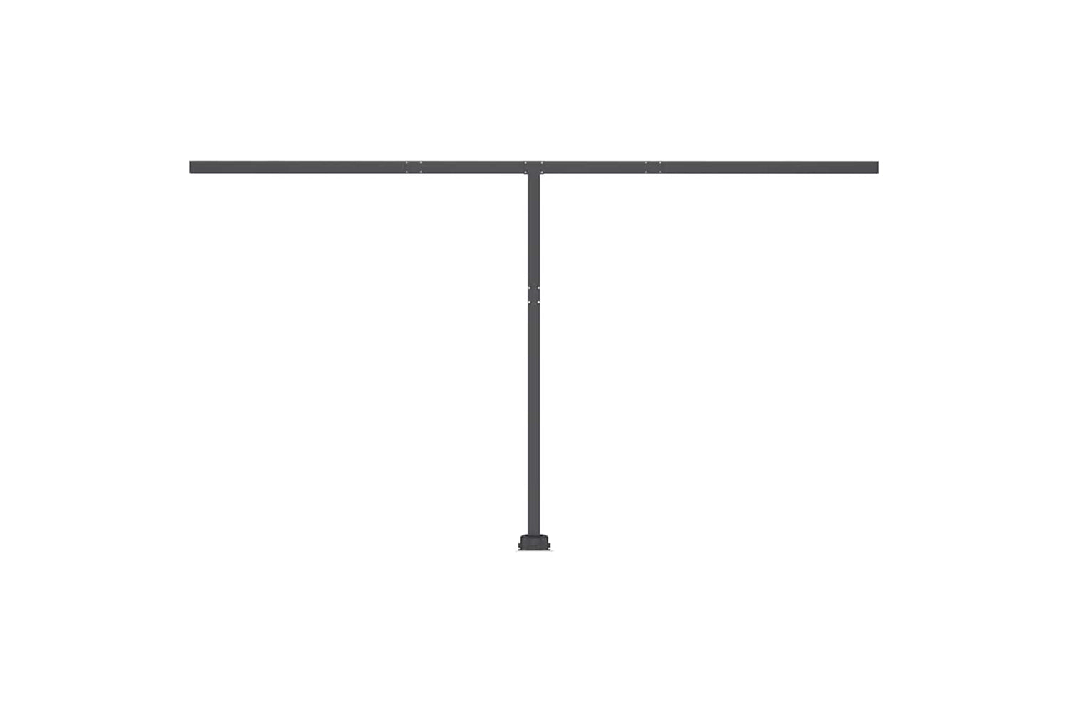 Vidaxl Manual Retractable Awning With Led 450x300 Cm Anthracite-8